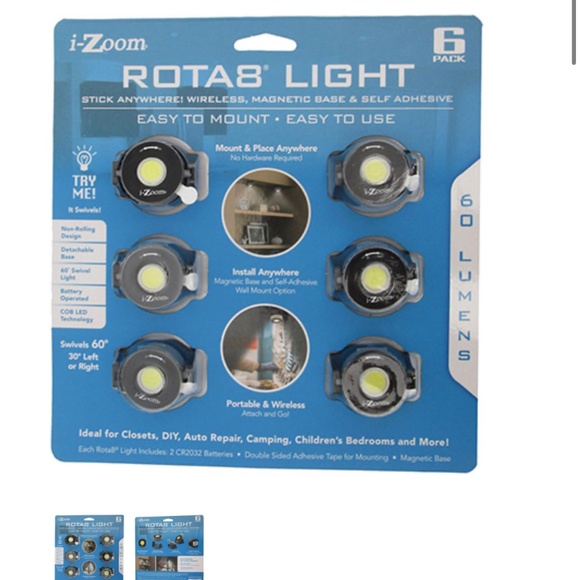 I-Zoom Rota8 Light 6 Pack - Picture 1 of 3